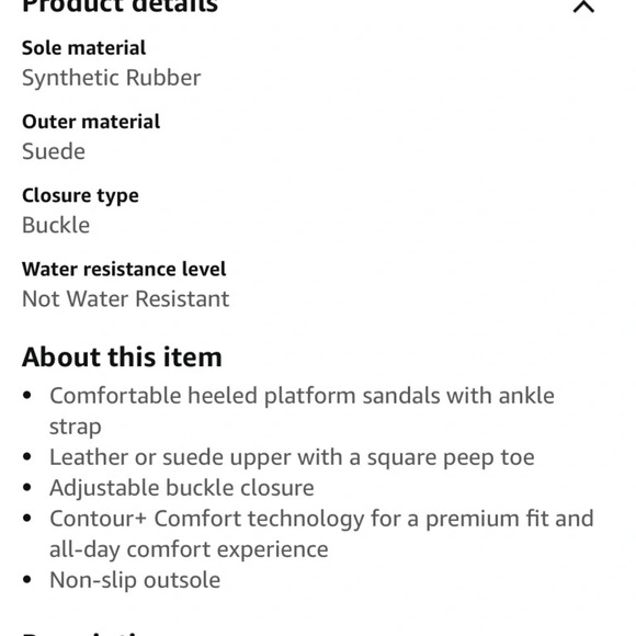 Naturalizer “Pearlyn” pink flamingo suede platform strappy heels size 12W - Picture 9 of 9